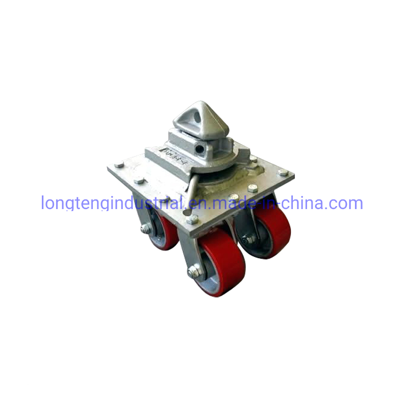 Easy Lock 3 Ton 5 Ton Wheel ISO Shipping Container Caster