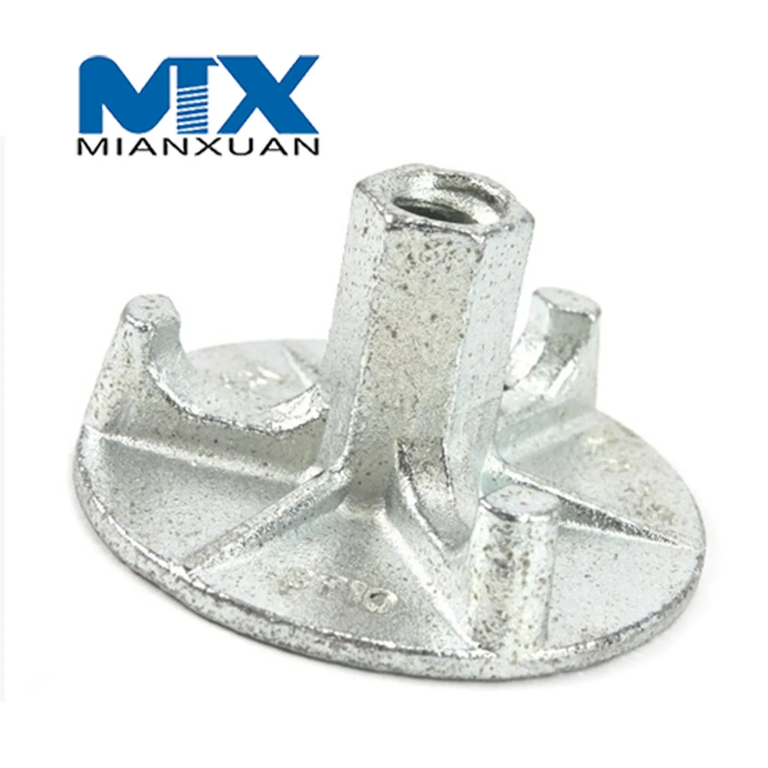 Concrete Formwork Nut Scaffolding Construction Drop Forged Galvanized Forged Wing Nut Swivel Nut Anchor Nut Tie Rod Nut Square Round Nut
