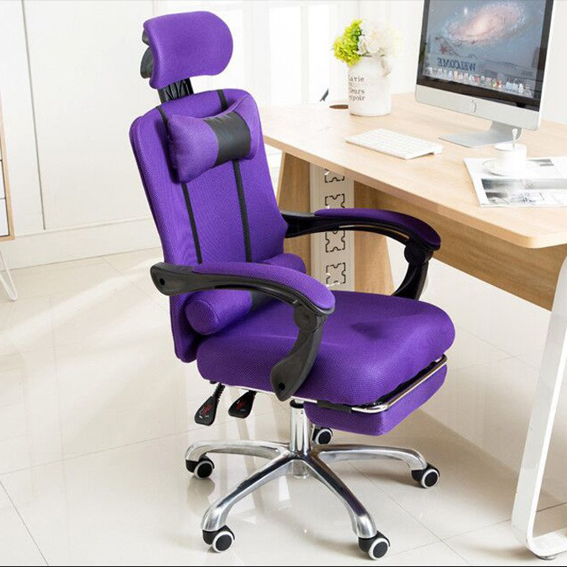 New Design Swivel Fabric Manager Mesh Executive Ergonomic Office Gaming Gear Chairs with Footrest