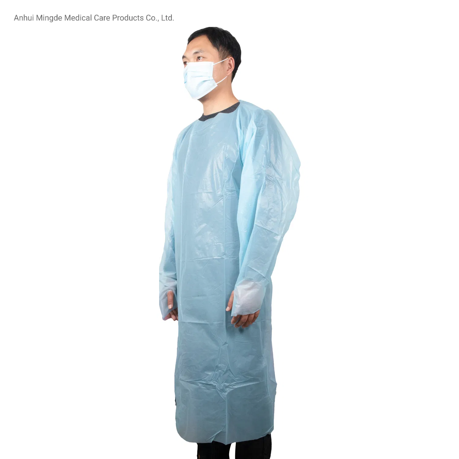 PE Plastic Apron Sleeve Covers Disposable Apron for Medical and Household