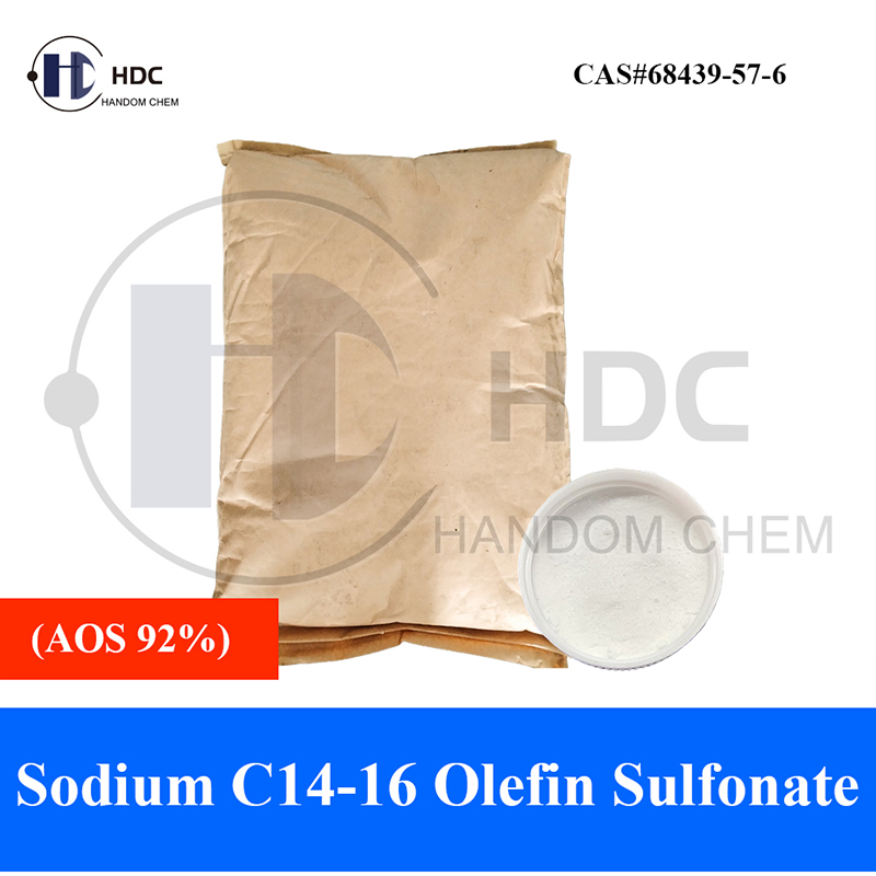 China Professional Aos 92% Manufacturer Sales Sodium C14-16 Olefin Sulfonate for Industrial Applications
