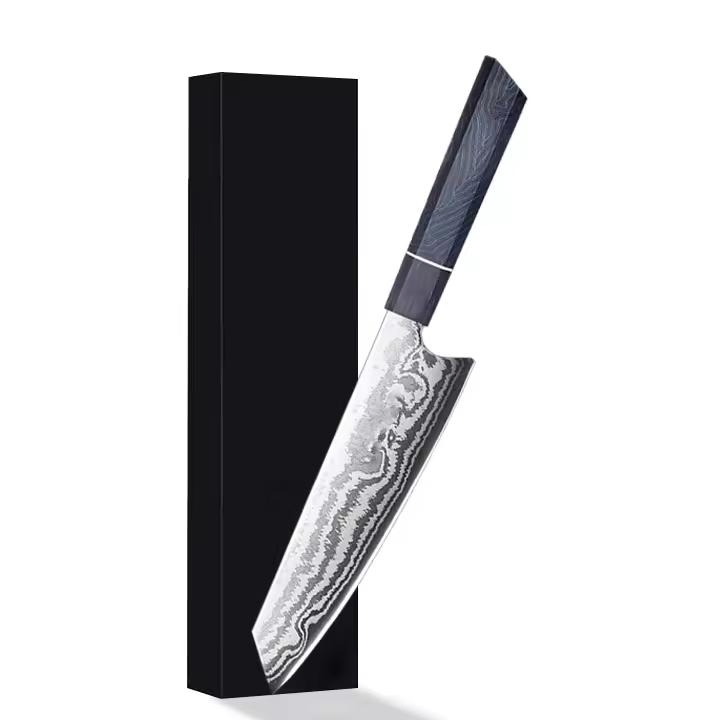 Hot Selling Kitchen Knife 67 Layers Damascus Steel Knives with G-10 Handle Kiritsuke Knife Factory Price