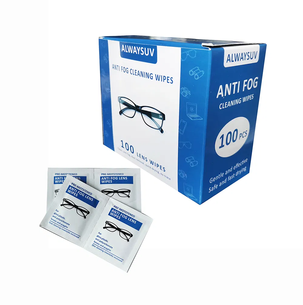 40PCS Lens Cleaning Wet Wipes Pre Moistened Cleansing Cloths for Eyeglasses, Tablets, Camera Lenses, Screens, Keyboards