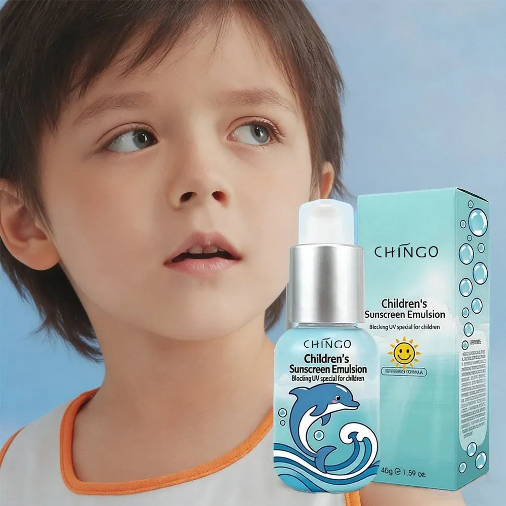 Children Sun UV Protection All Natural Skin Moisturizing Non-Greasy Baby Sunscreen