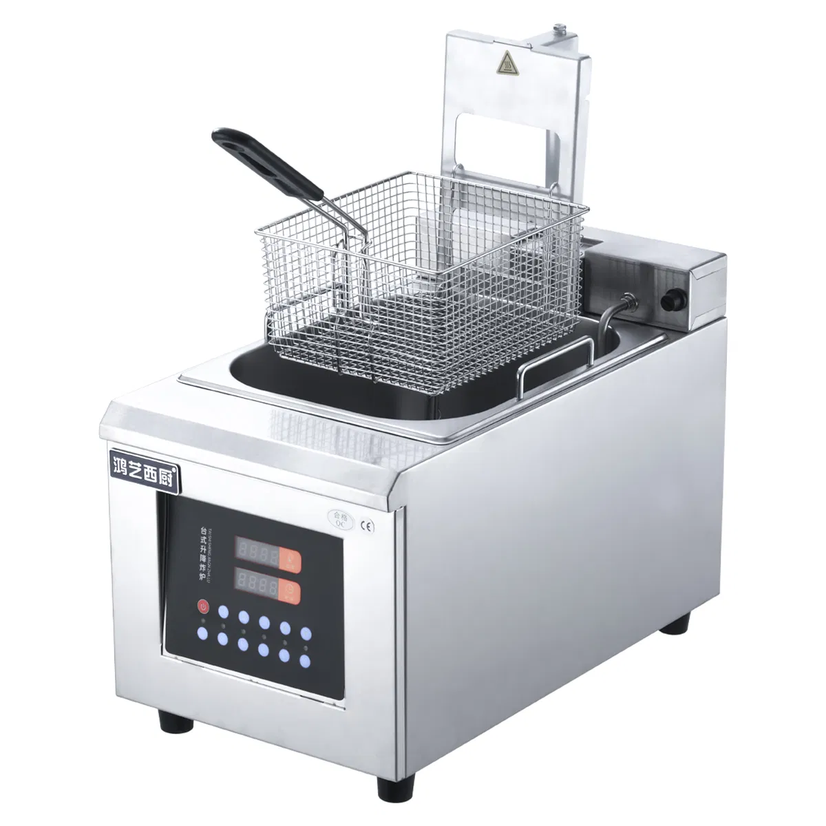 Table Top Electric Fryer with Lifting Function, Professional Catering Fryer