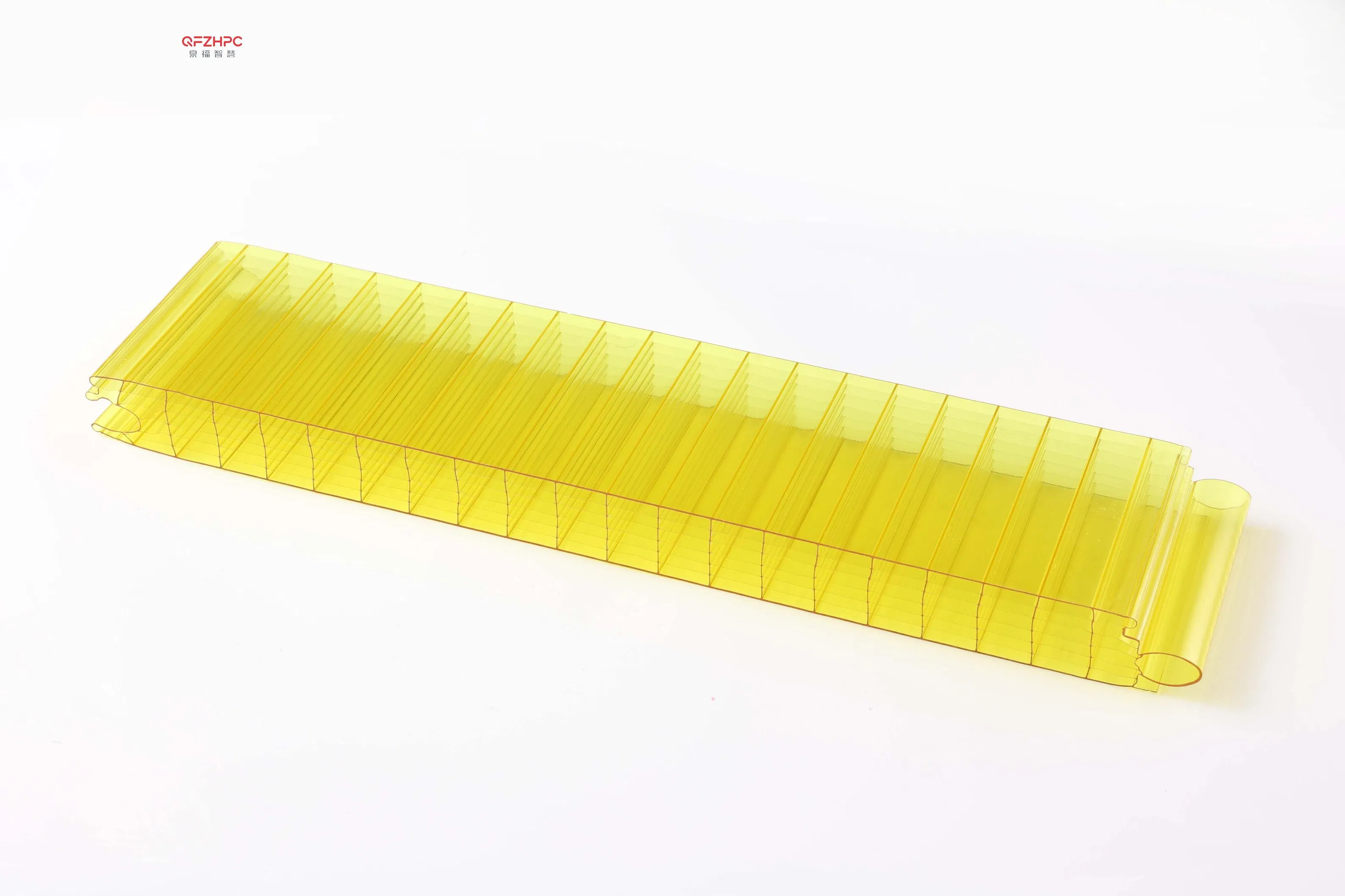 Multicolor Polycarbonate Plug-Pattern Hollow Sheet for Wall Decoration or Partition