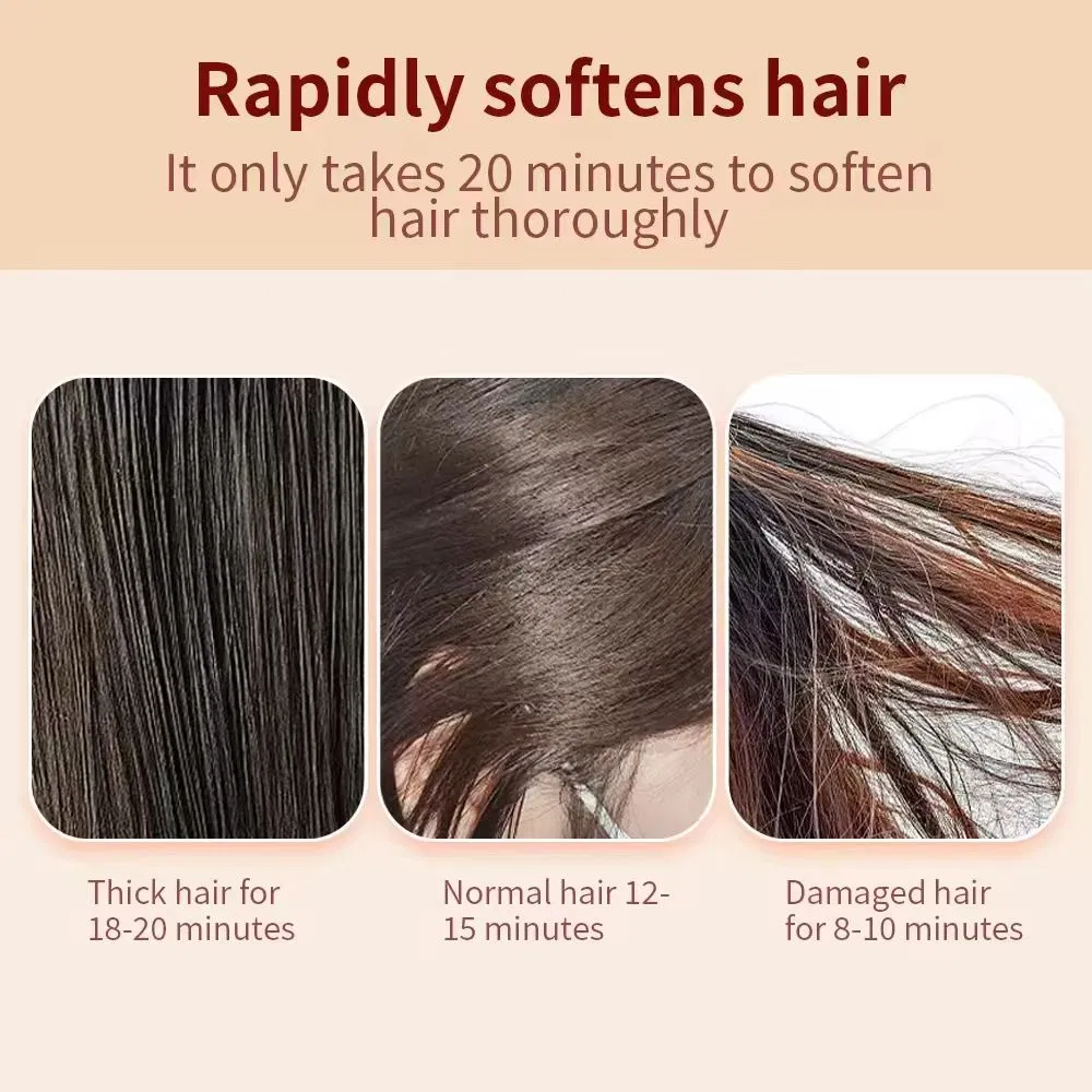 Fast Shipping Hair Care Straightening Cream Softener Collagen and Hair Wave Perm for Salon