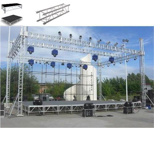 Hot Sale Music Concert Event DJ Lighting Aluminum Portable Stage Truss
