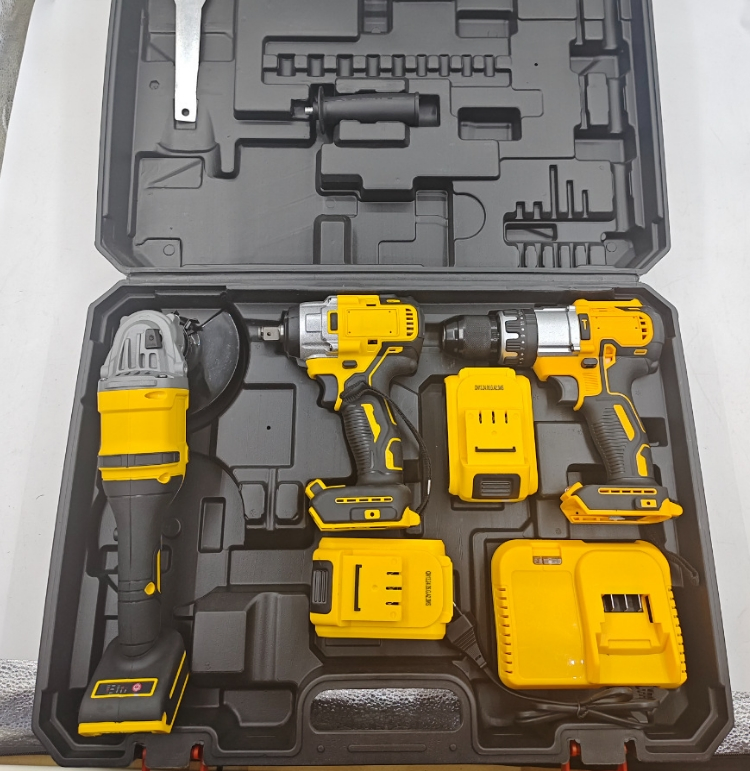 18V 20V Professional Cordless Power Tools Wrench Set Combo Kit