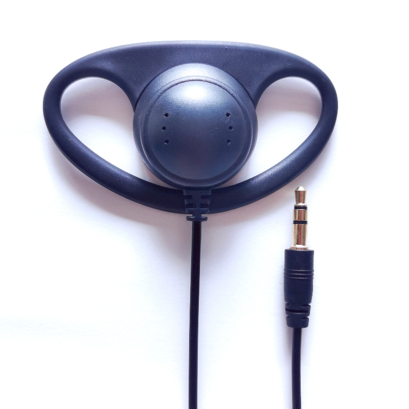 Наушники Listen Receive D-Shape Hook с моно-джеком 3.5 мм