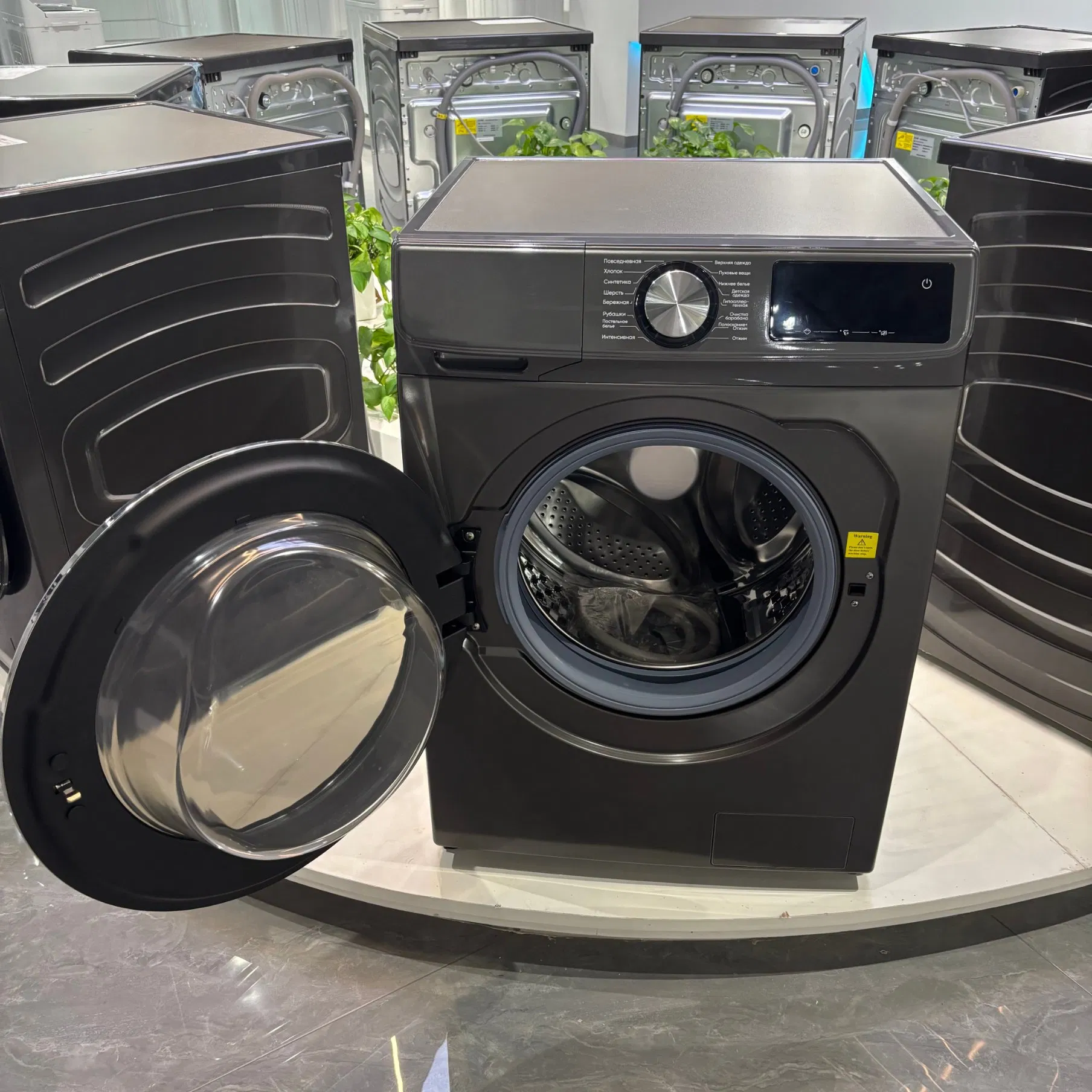 Stainless Steel Factory Wholesale Front Load Washing Machine Washer with Dryer