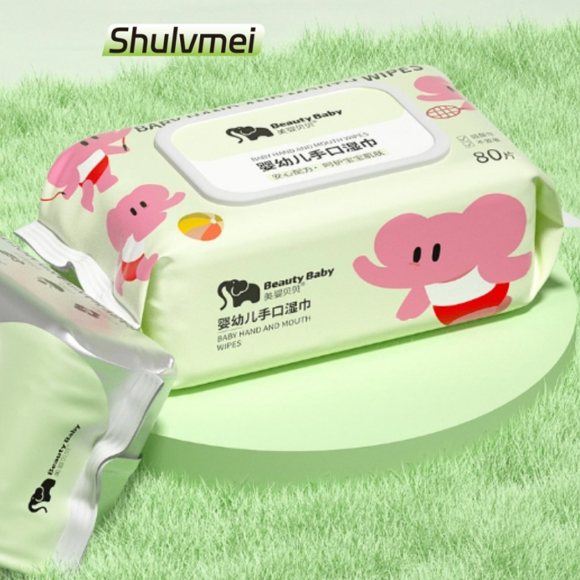 Hot Sale Factory Price Custom Organic Unscented Baby Wet Wipes Soft Alcohol-Free Disposable Wet Wipe 100% Pure Water Baby Wipes