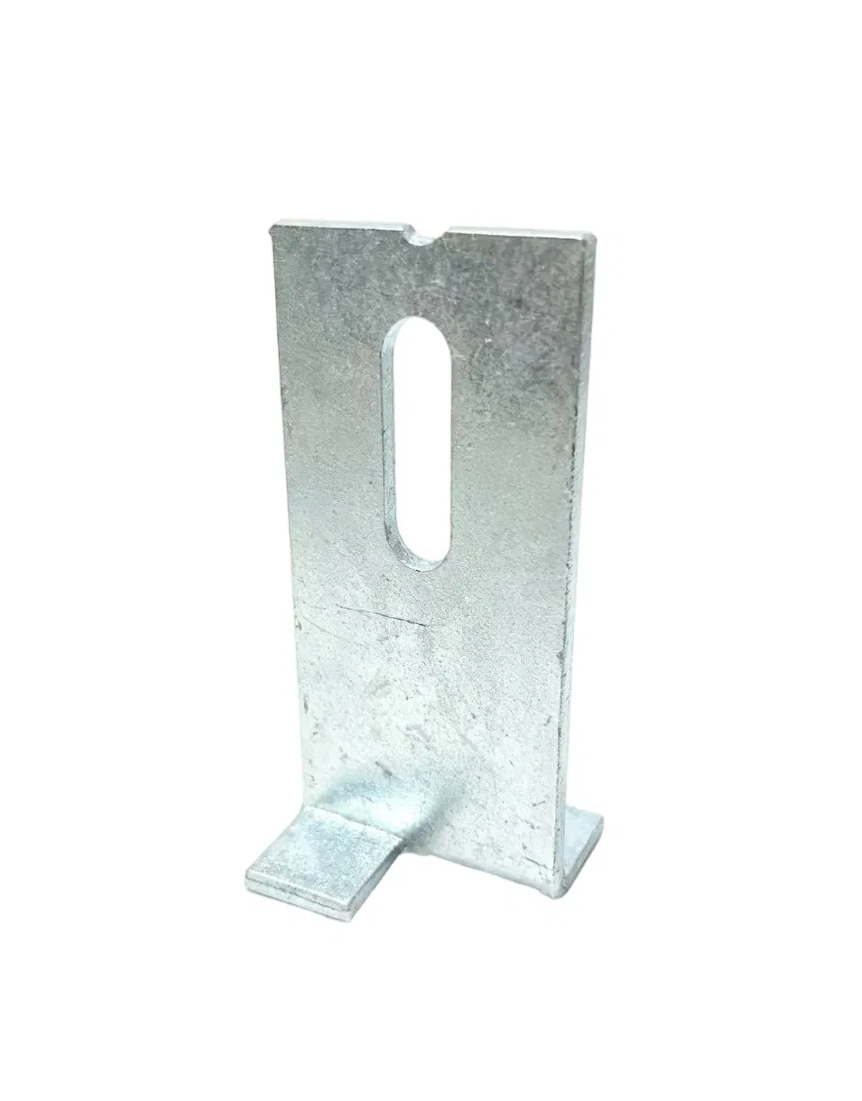 Custom High Precision Sheet Metal Brackets Curtain Wall Mount Accessory