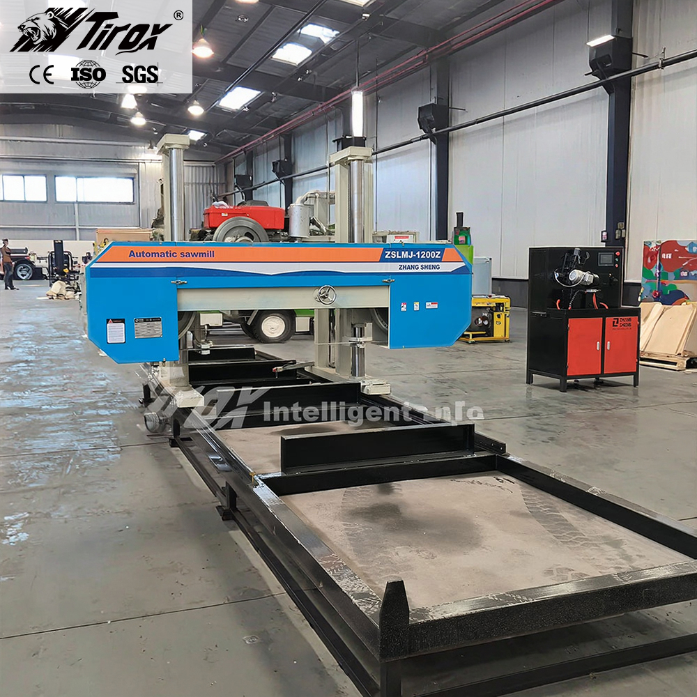 Ленточнопильный станок горизонтальный для пиломатериалов