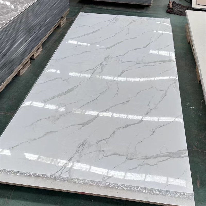 UV Marble PVC Wall Panels Sheet PVC Cladding Boards for TV Board