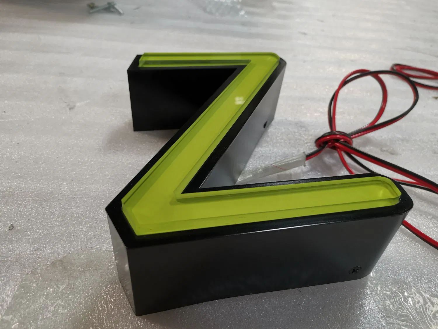 3D Clear Acrylic Letter Sign LED Light up Letters