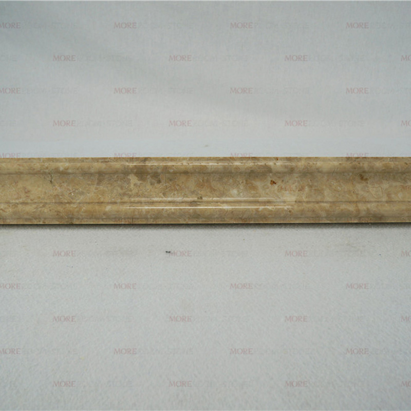 Moreroom Stone Custom White Marble Stone Wall Skirting Design