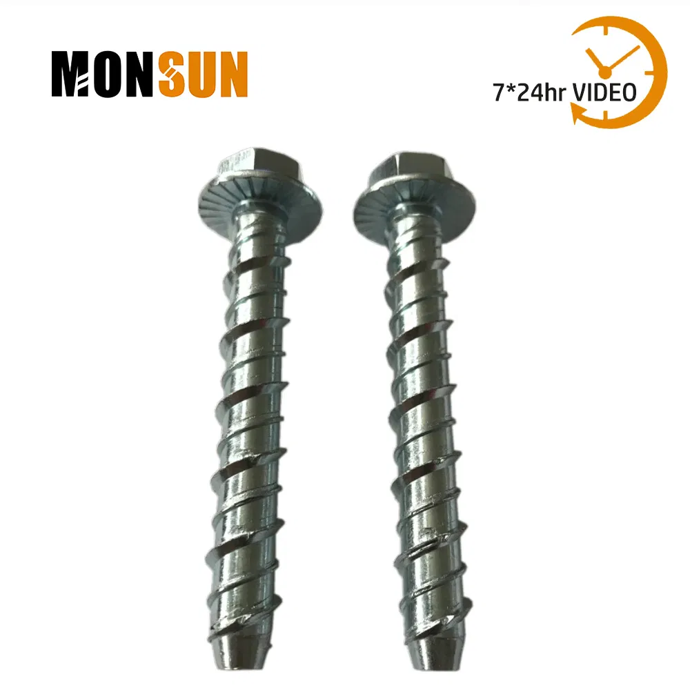 Анкерные болты с шестигранной головкой для бетона