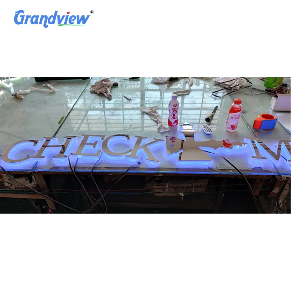 Grandview OEM Easy Installnation LED Backlit Channel Letter Sign