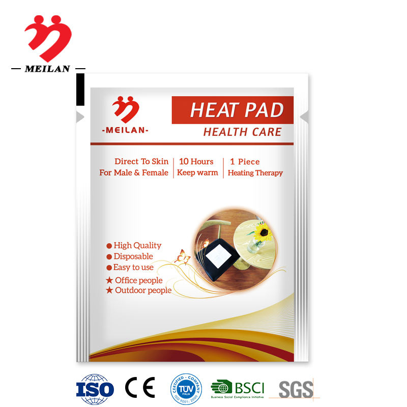 Custom White Instant Warm Heat Factory Hot Patch Heating Pad for Winter Seats