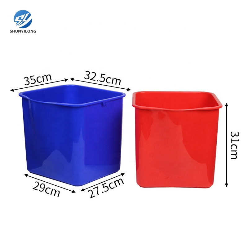PP Plastic Double Buckets Mop Cleaning Trolley Mop Water Squeezing Bucket