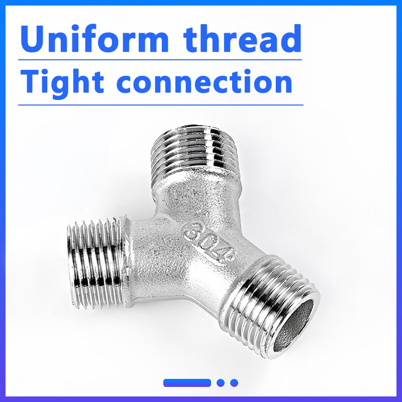 Customizable Production Stainless Steel Pipe Fitting Y Tee