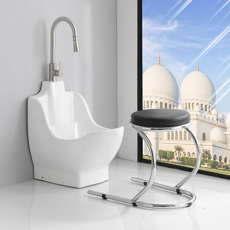Hot Sale Muslim Product Wash Basin Wudumate Foot Bath Basin Sink