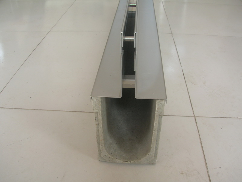 Perforated Stainless Steel Grating Polymer Drainage Channel