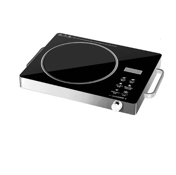 Convenient Intelligent Induction Cooker Touch Operation Electromagnetic Wave Efficient Ceramic Cookware Temperature Control