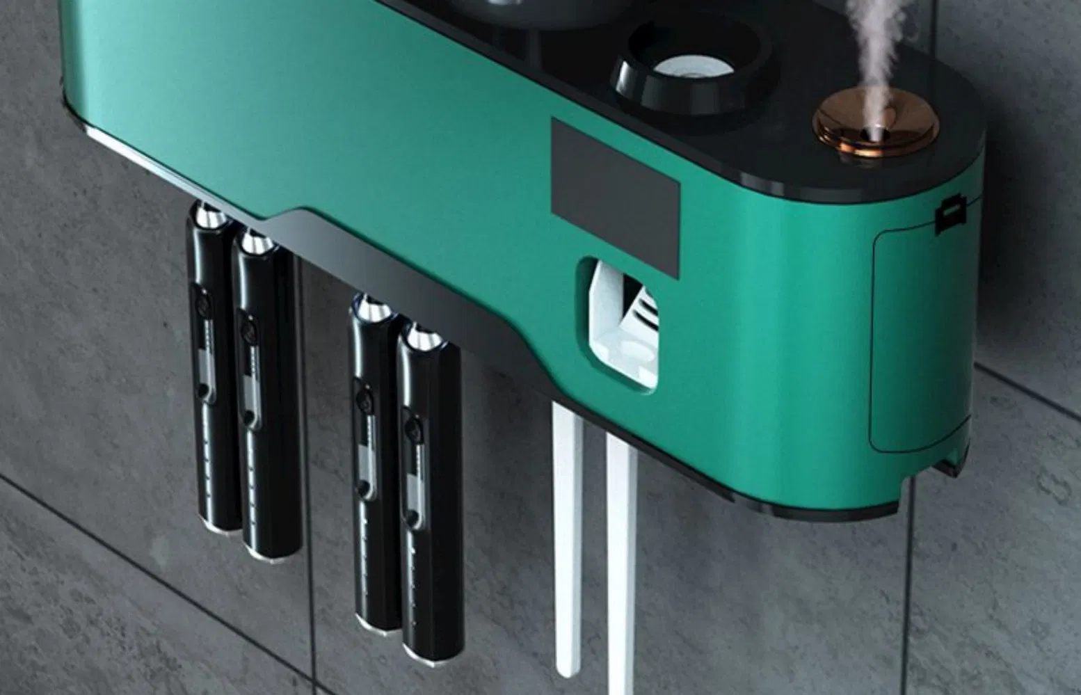 Bestselling Efficient Bathroom Accessories Easy to Clean UV Toothbrush Sanitizer Holders