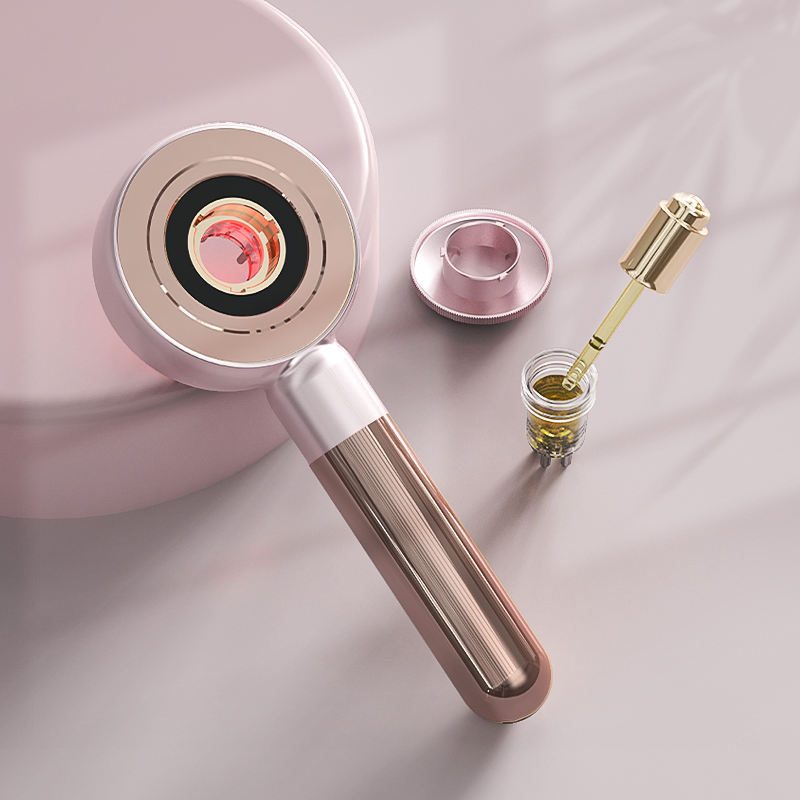 Умный массажер для головы с EMS и красным светом