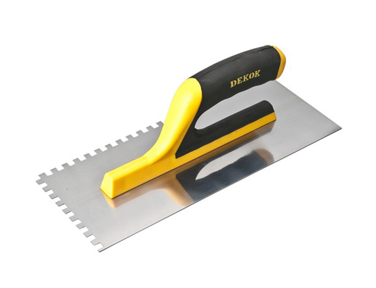 Bricklayers & Construction Rubber Handle Rubber Grip Plastering Trowel Plaster Trowel