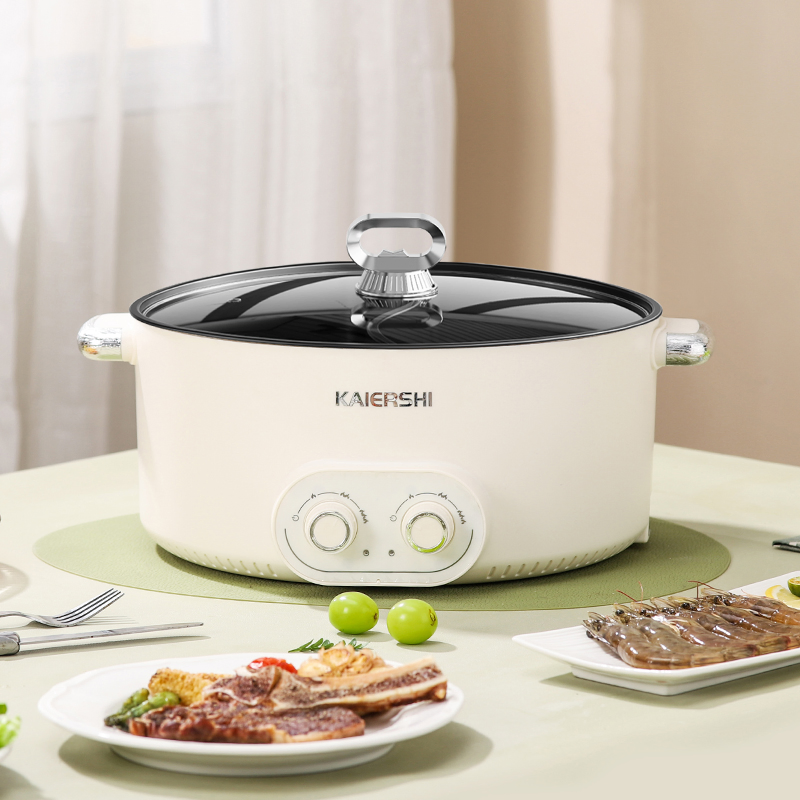 Kaiershi Jjd-32D Double Layer Multi Function Electric Cooking Pot