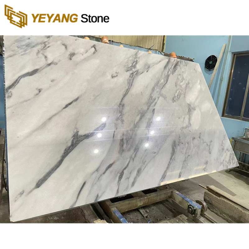 Natural Snow/Arabescato/Calacatta White Marble for Floor/Wall/Tiles Bathroom/Kitchen/Vanity/Countertop China Marble Factory/Supplier Own Quarry