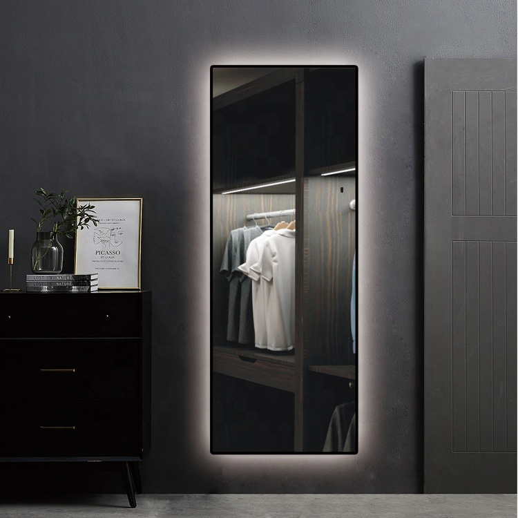 Hair Salon Wall Lighting LED Dress Floor Mirror China Factory