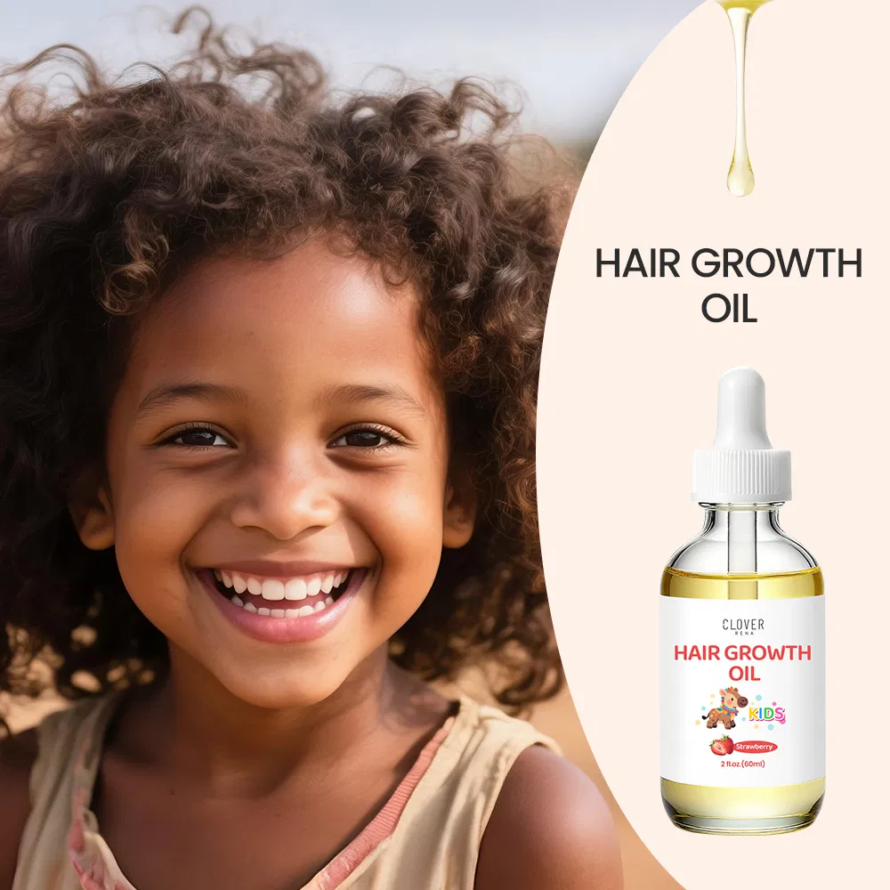 Almond Sweet Oil Vitamin E Locks-in Moisture Kids Baby Hair Growth Oil