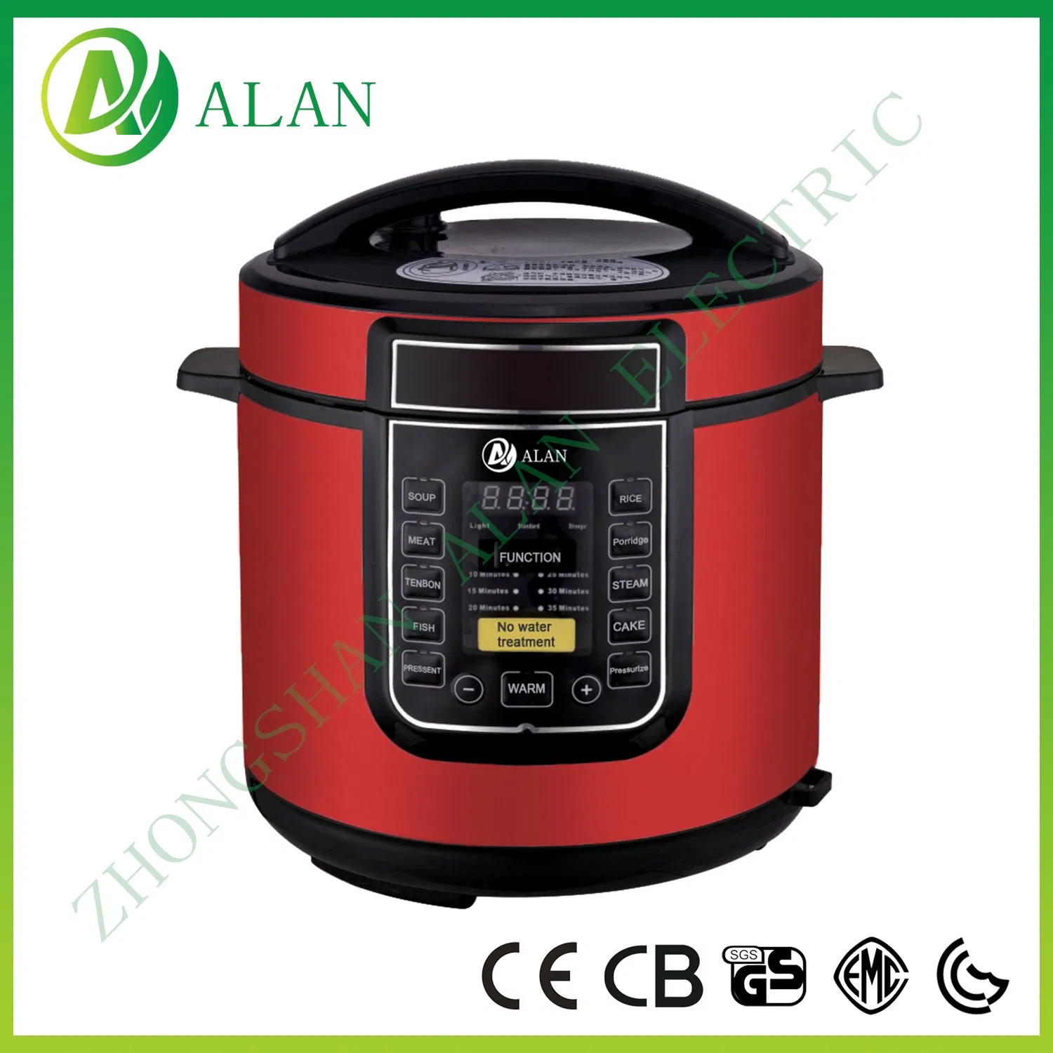Inquire About Hot Sale Multi Cooker Pot 3/4/5/6/8/10/12 Ql Electric Small Nonstick Heating Multifunction Pressure Cooker Stainless Steel Housing