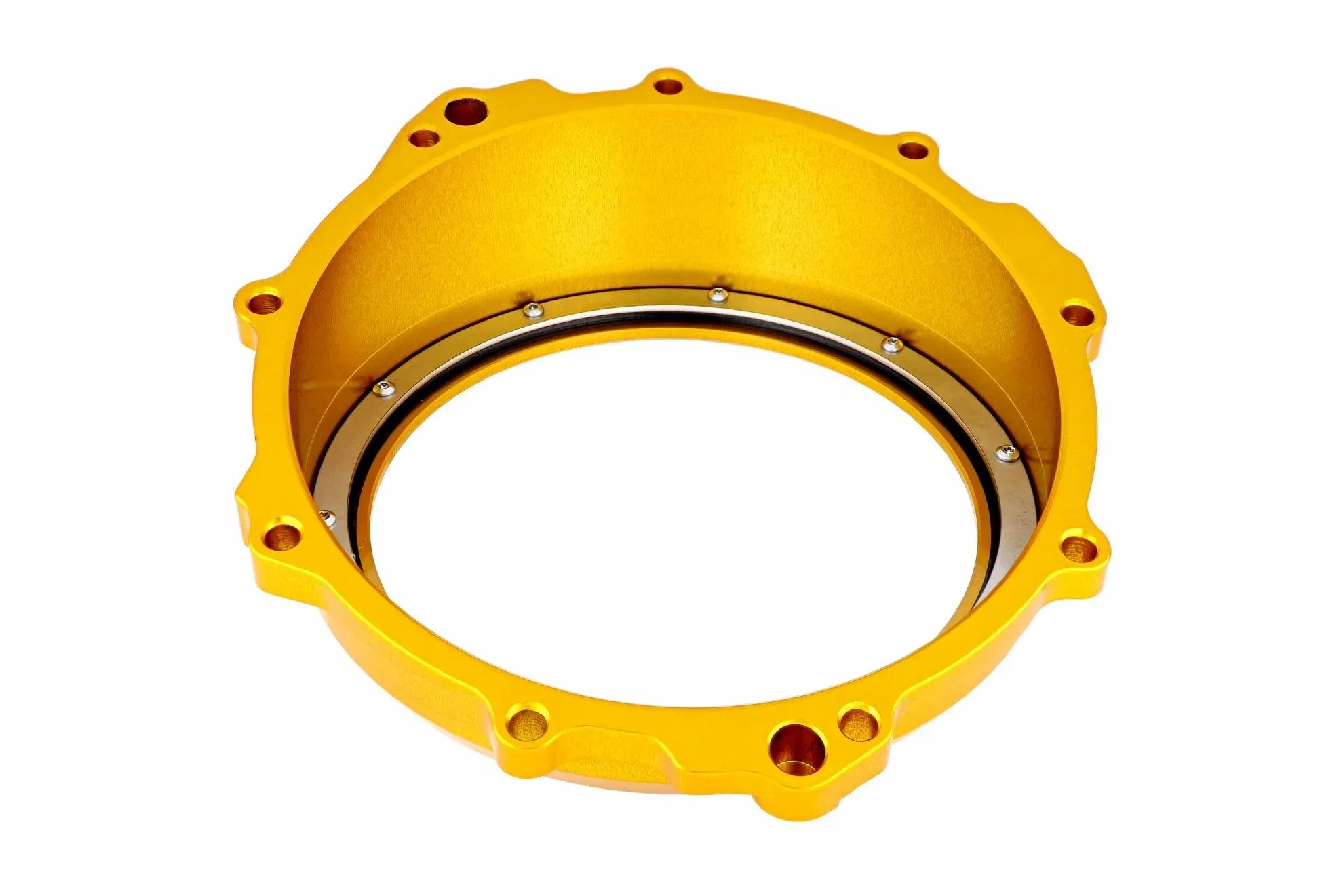 CNC Racing 6061 Billet Anodized Clear Clutch Cover