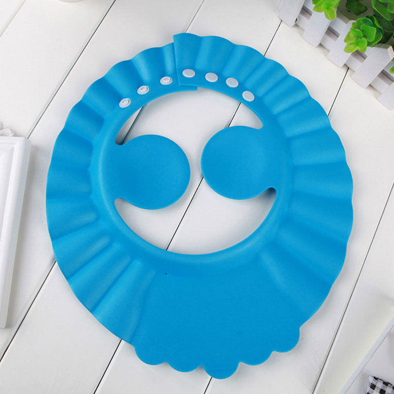 Adjustable Kids Bath Visor Hat Baby Shower Shampoo Cap