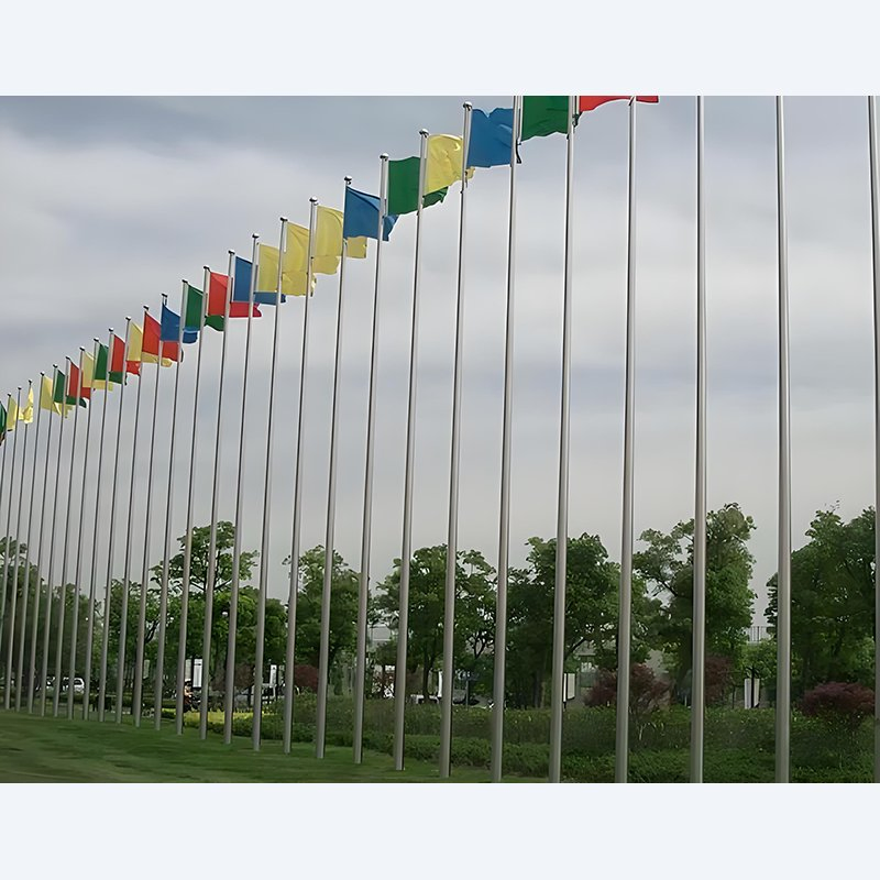 Elegant Indoor Flagpoles in Premium Stainless Steel Finish
