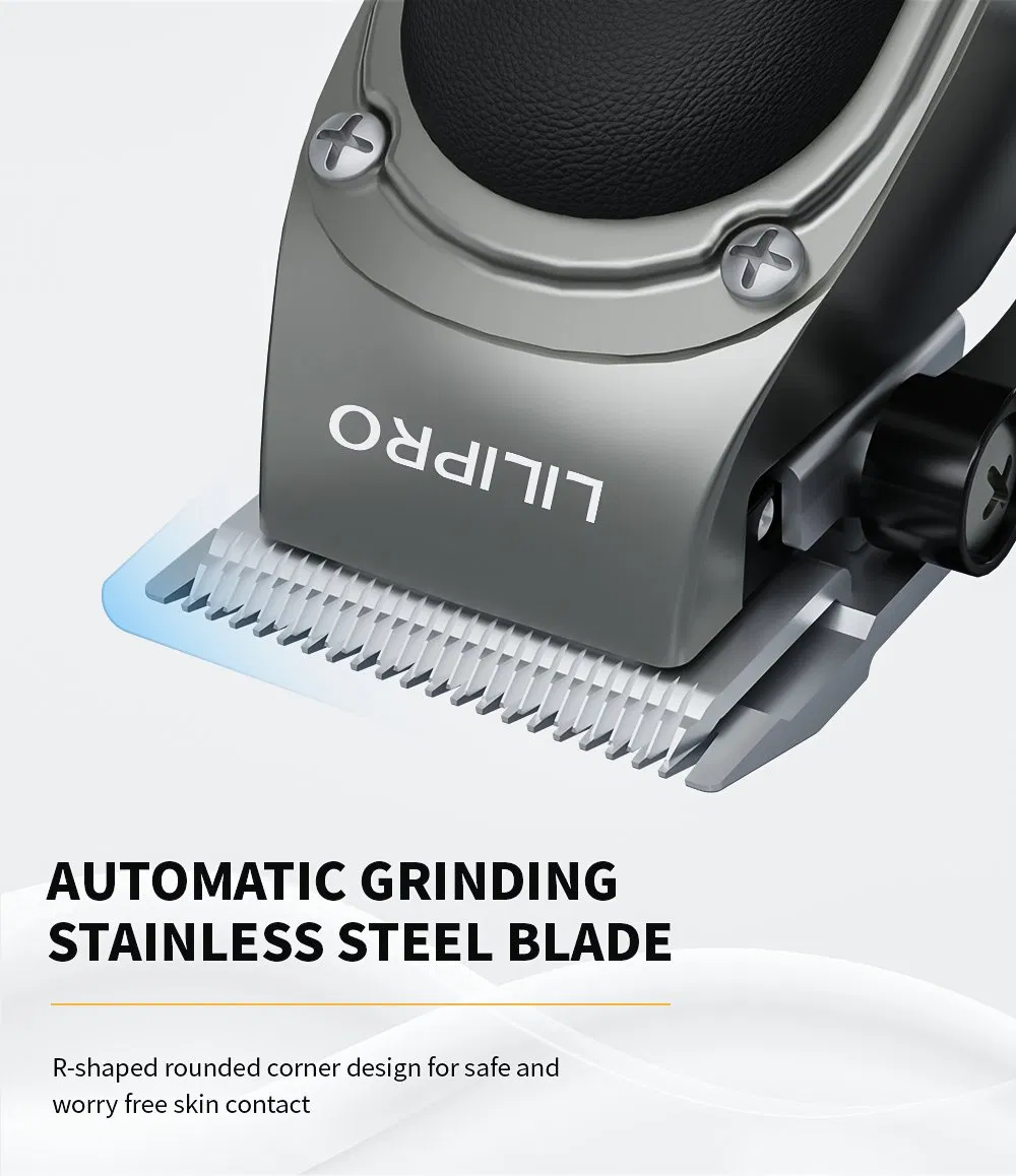 Lilipro L8 Professional Cordless Hair Clipper with LCD Digital Display Og Electricity