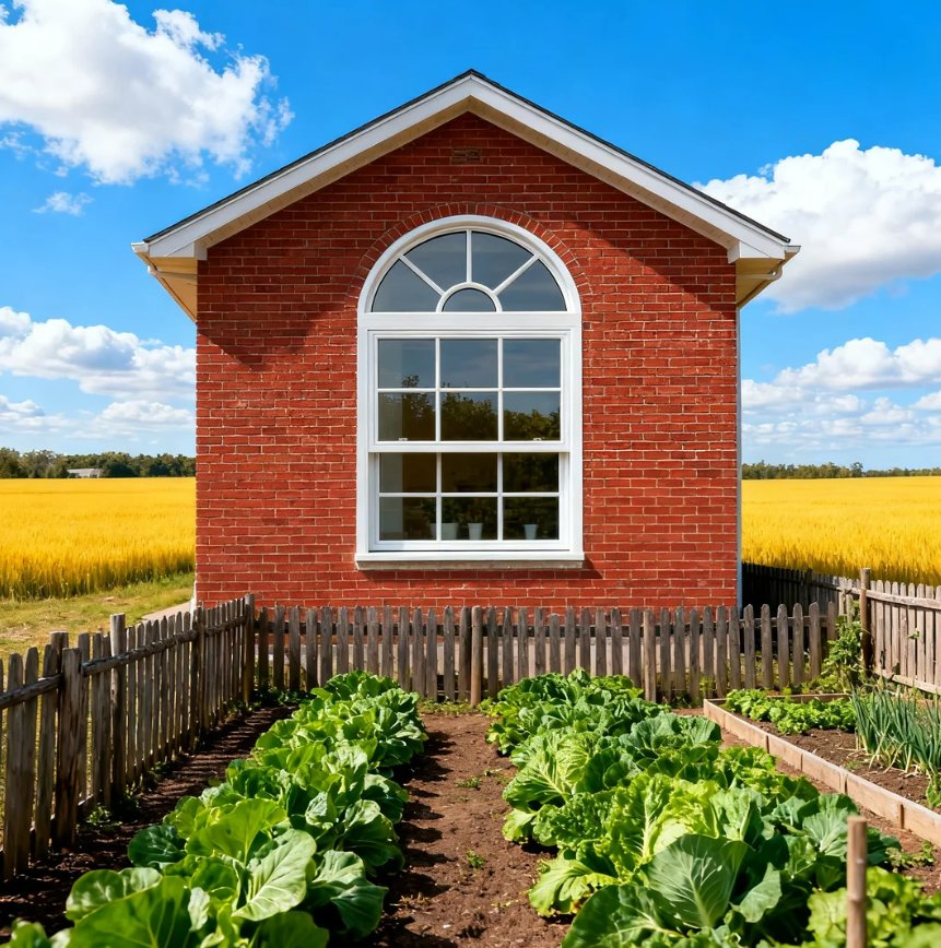 Modern Wooden Single Hung Window Double Glazing Window