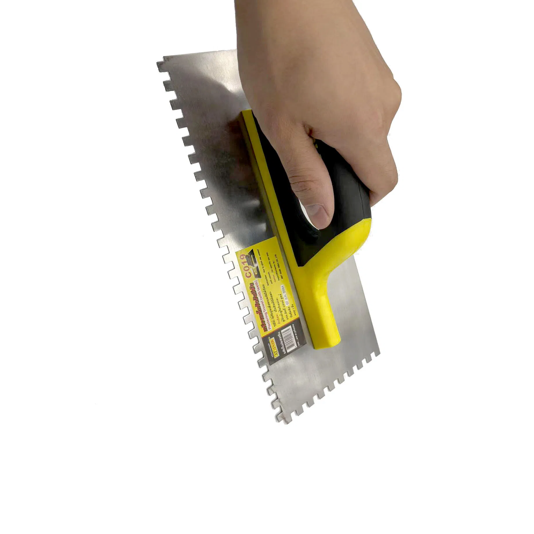 Modern Design Notch Trowel for Porcelain Tile Installation