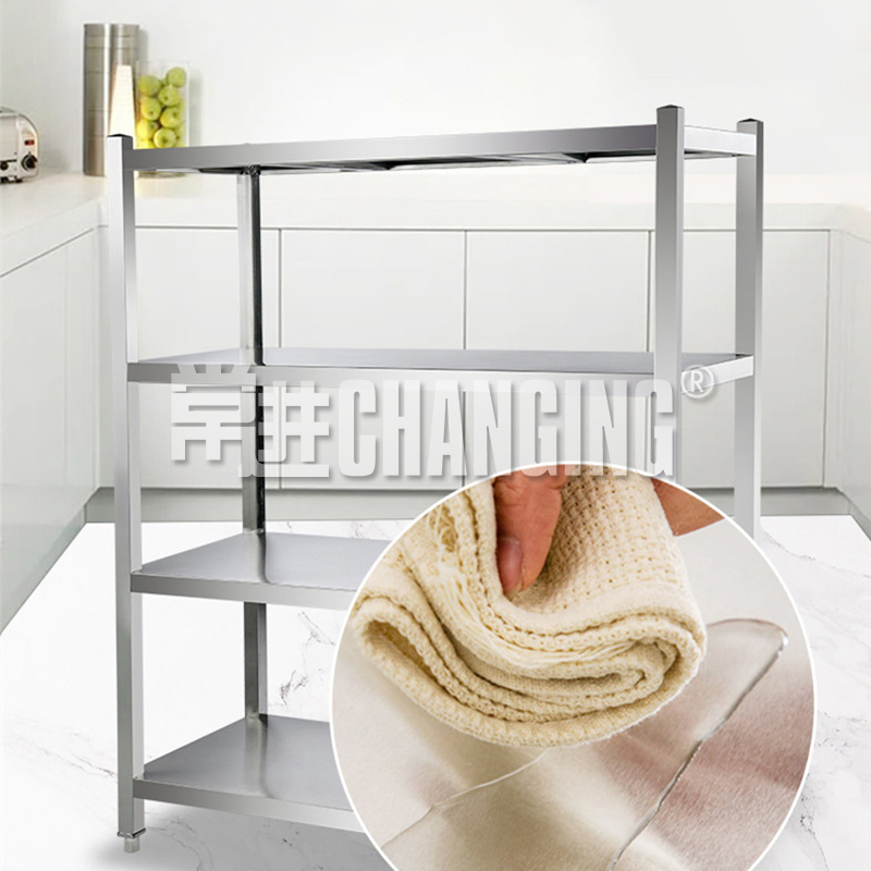 Commercial Kitchen Equipment Square Tube Stainless Steel Shelf Kitchen Equipment Rack Storage Shelf