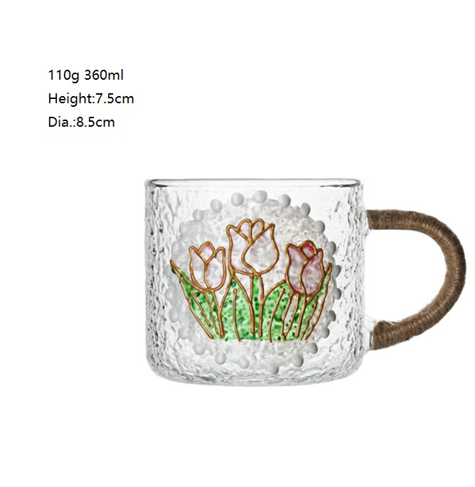 2.2L Household Transparent Glass Kettle