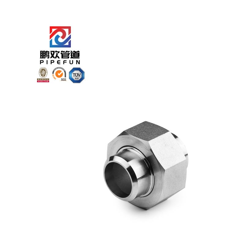 China Socket Weld SS304 SS316 Stainless Steel Pipe Fitting Union