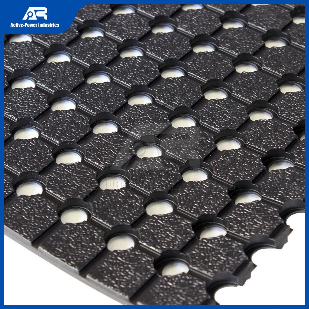 Active-Power Industries Rubber Flooring Suppliers China Waterproof Anti-Slip Heavy-Duty Truck Bed Rubber Mat