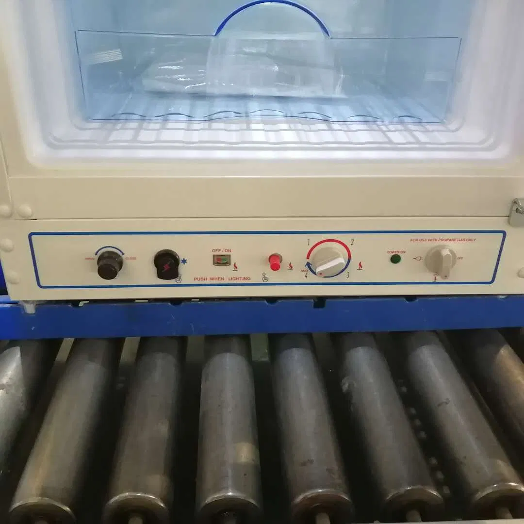 3 Way 170L 225L 280L Upright Home Double Door 12V 24V DC Compressor AC Kerosene LPG Gas Powered Stainless Steel Fridge Absorption Top Freezer Refrigerator