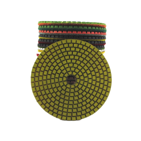 4 Inch Stone Restoration Pane Resin Flexible Wet Polishing Pads