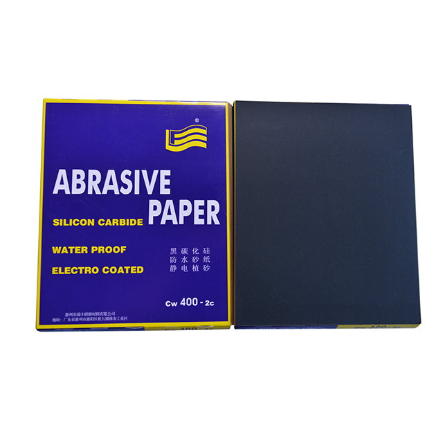 Водостойкая наждачная бумага 3M для авто, карбид кремния